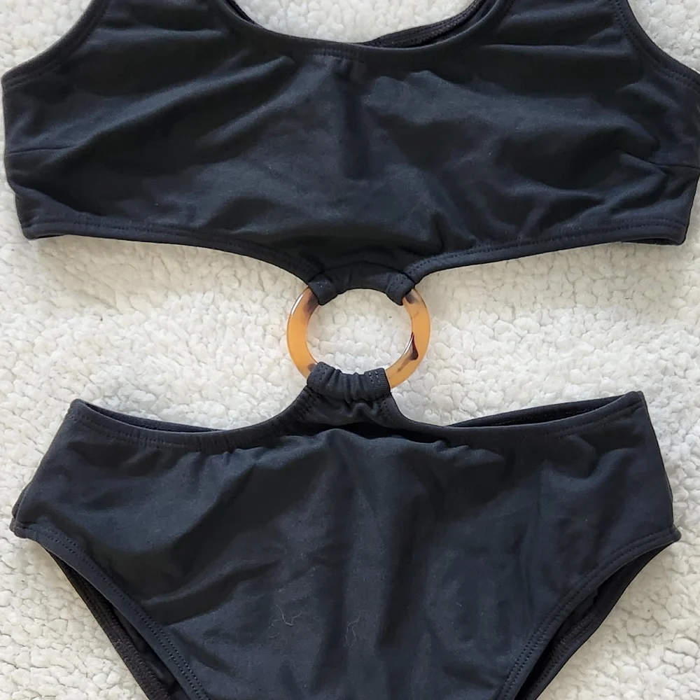 Montce Ky Charcol  Cut-Out One Piece ‎ Swimsuit